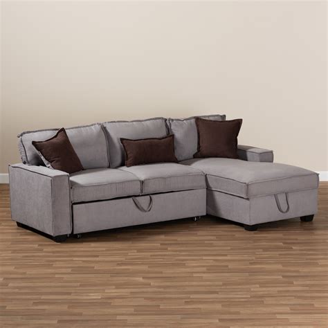 New Storage Sectional Sofa With Pull Out Bed 2023