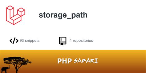 Storage App Path Laravel