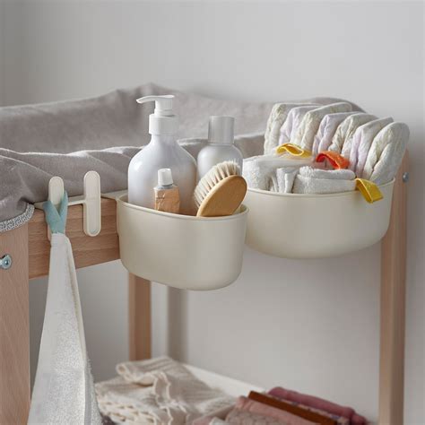 Storage Baskets For Changing Table