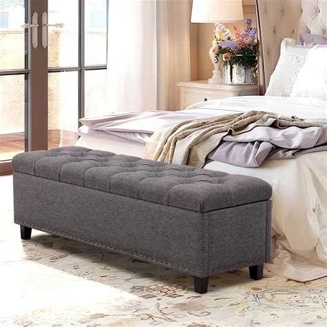 Ravenwood Upholstered Storage Bench Upholstered storage