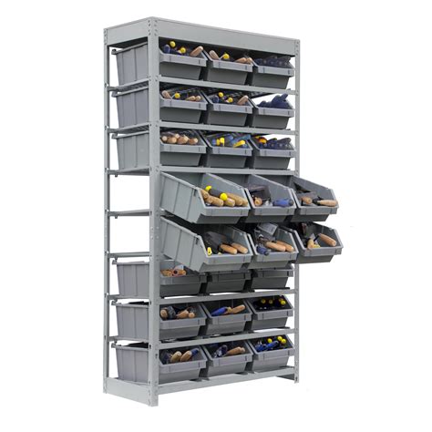 Storage Bin Rack Shelving