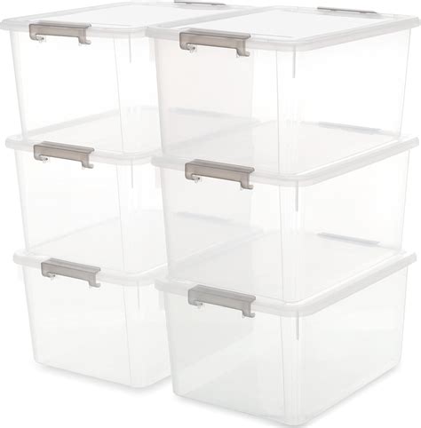 Storage Boxes With Lids At Amazon