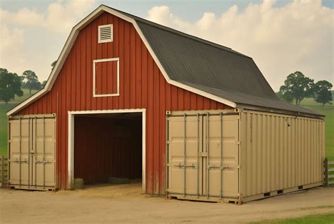 Storage Container Barn