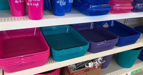 Storage Containers In Dollar Store