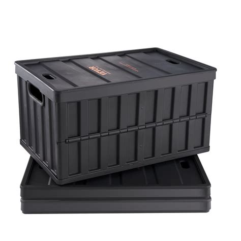 Storage Containers With Folding Lids