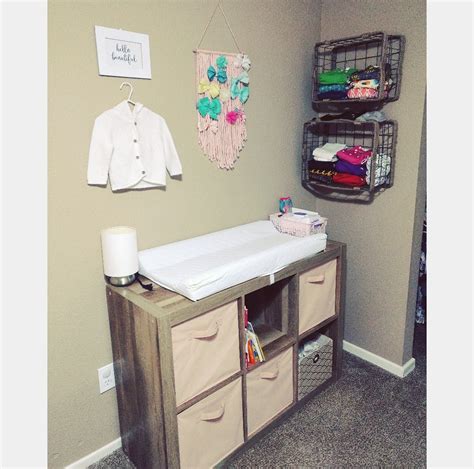 Storage Cubes For Changing Table