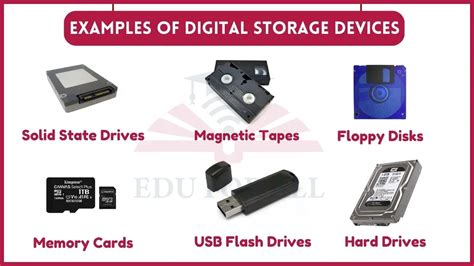 Storage Devices Ict Examples
