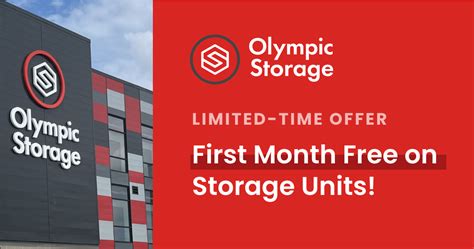 Storage Facility First Month Free