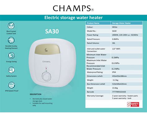 Storage Heater Capacity