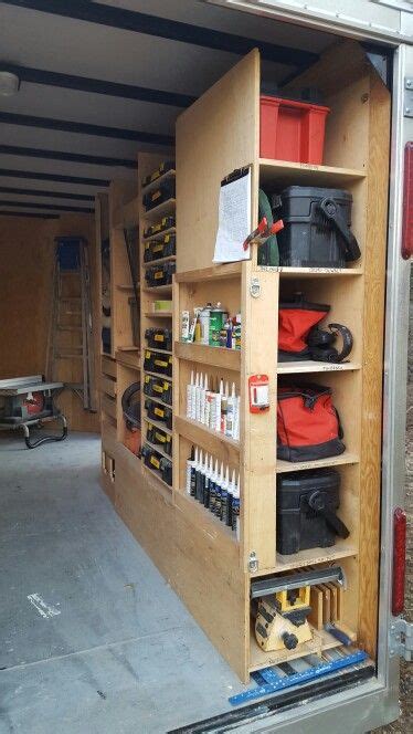 Storage Ideas For Work Trailer