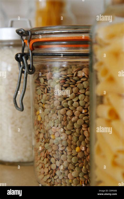 Storage Lentils Jars