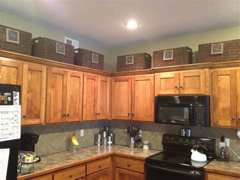 storage over kitchen cabinets