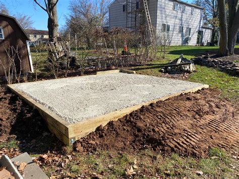 Storage Shed Pad