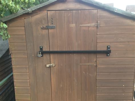 Storage Shed Security Bar