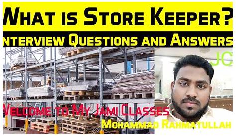 Store Keeper Interview Questions And Answers In Tamil TOP 250+ 16