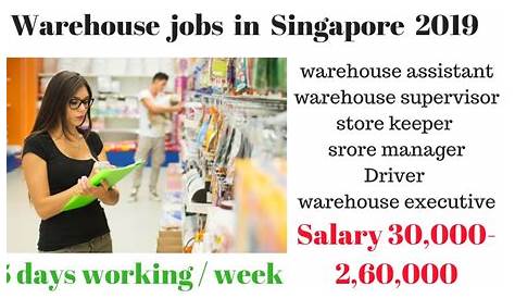Store keeper/warehouse Assistant jobs in Singapore YouTube