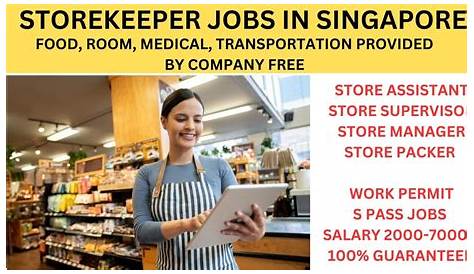 Store Keeper Jobs In Singapore New Zealand For Verious Country