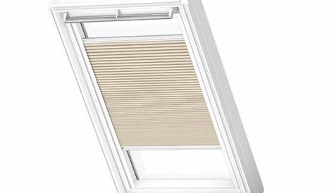 Store Plisse Occultant Isolant Velux Leroy Merlin Fenêtre De Toit Plissé Noir VELUX