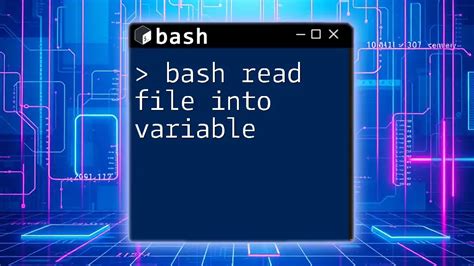 Store File Data In Variable Bash