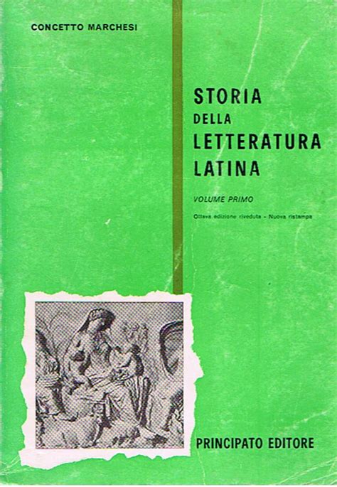 storia della letteratura latina marchesi