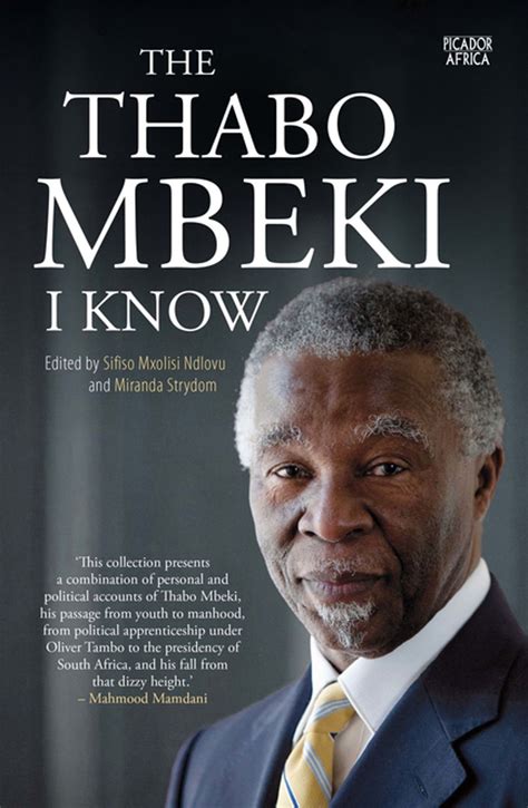 stories or descriptions about thabo mbeki