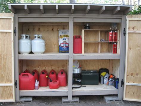 Storing Kerosene Outside