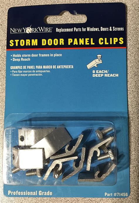 storm door window clips amazon
