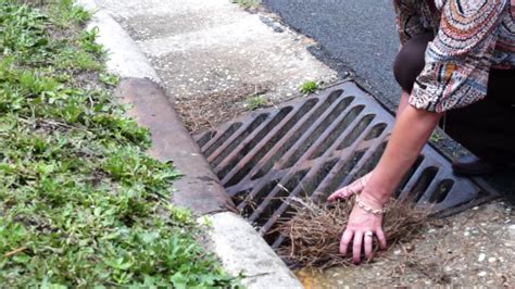 storm drain cleaning problems