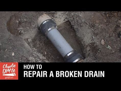 storm drainage pipe repair in dallas