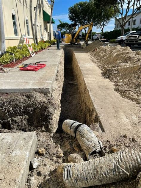 storm drainage pipe repair in miami