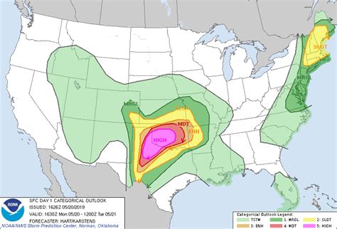 storm prediction center day one