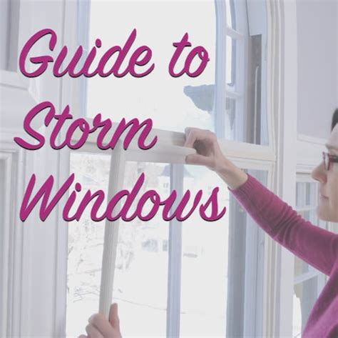 Storm Windows Training