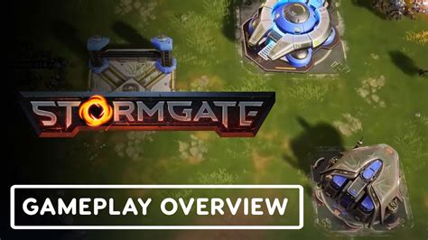 stormgate pc gameplay