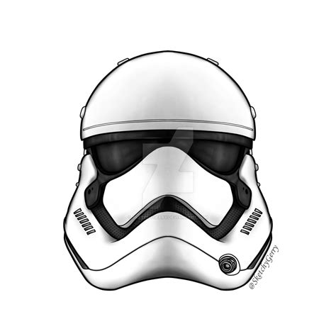 stormtrooper drawing helmet
