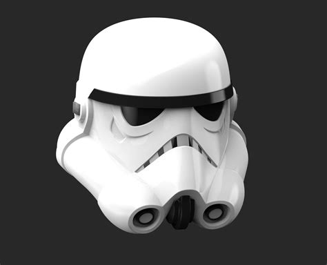 stormtrooper helmet 3d stl