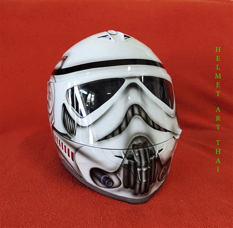 stormtrooper motorcycle helmet capsule gang