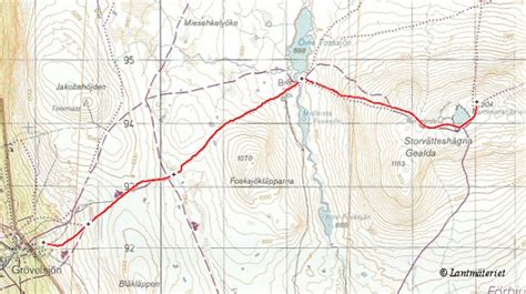 Fjällkartan W52 Idre 150.000 Geobuchhandlung Kiel