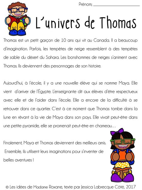 story in french language