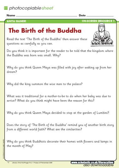 story of siddhartha gautama ks2