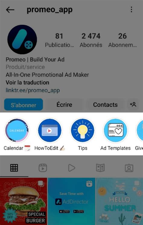 Créer facilement une STORY À LA UNE INSTAGRAM YouTube