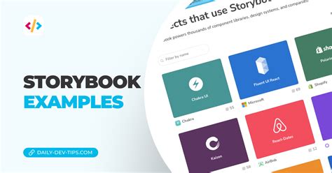 Storybook Remove Examples