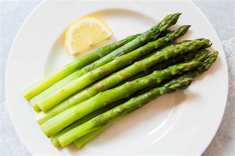 Asparagus on a Stovetop