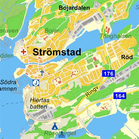 Karta Strömstad Europa Karta