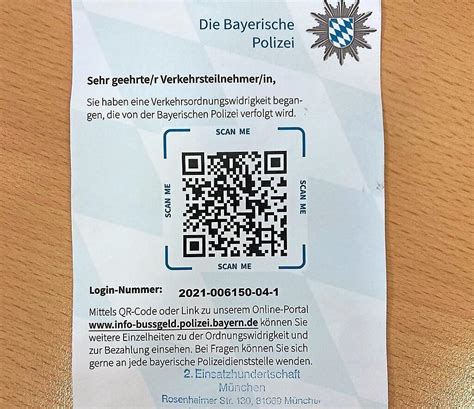 Betrugsmasche QRCodes auf gefälschten Strafzetteln führen zu Abzocke heise online