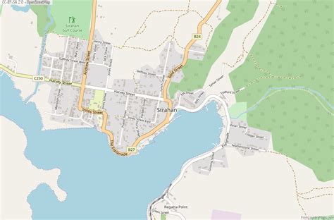 Strahan Street Map