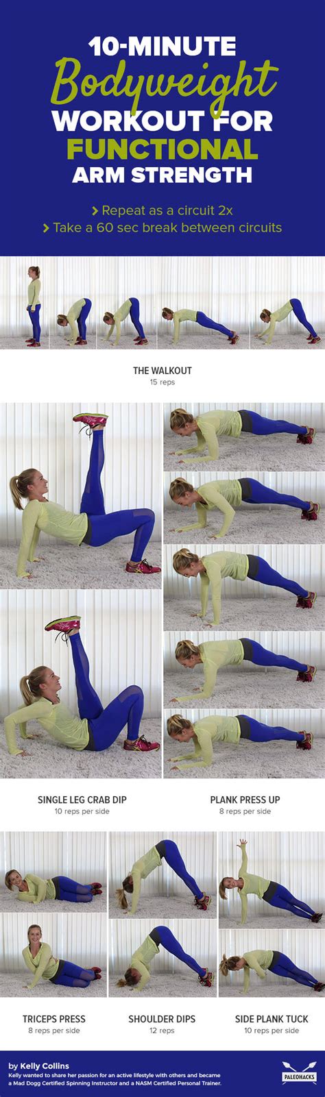 Straight Arm Bodyweight Exercises