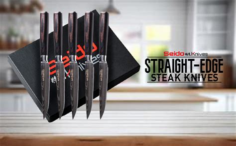 Straight Edge Steak Knife Set