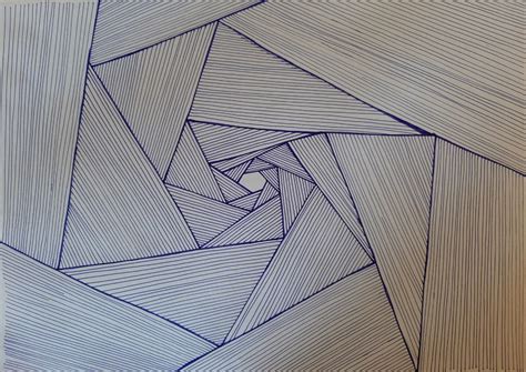 Straight Line A Drawing
