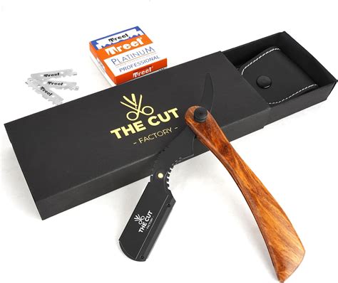 Straight Razor Kit With Replaceable Blades