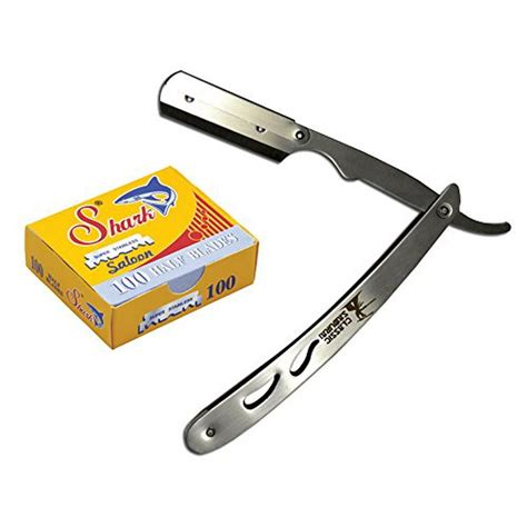 straight razor with blades